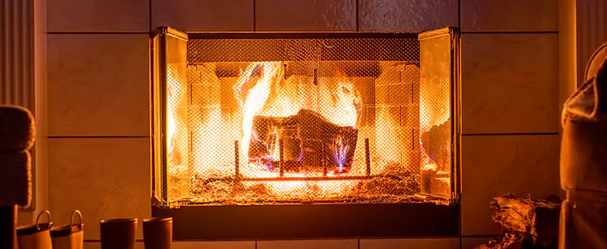 Mendota Hearth Landscape Fireplace Installation in Rolla, Missouri