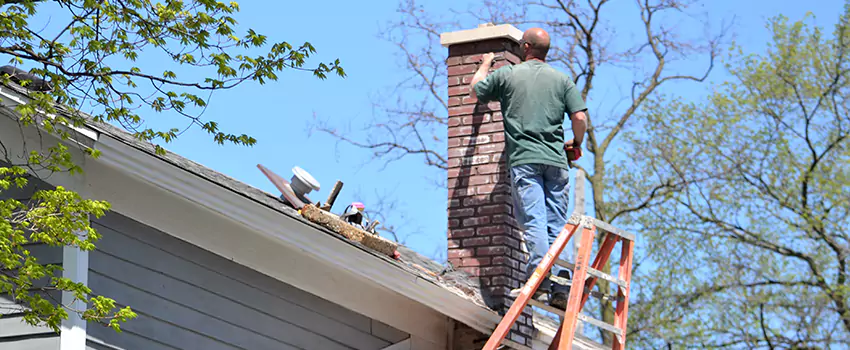Vinyl and PVC Chimney Flashing Installation in Rolla, MO