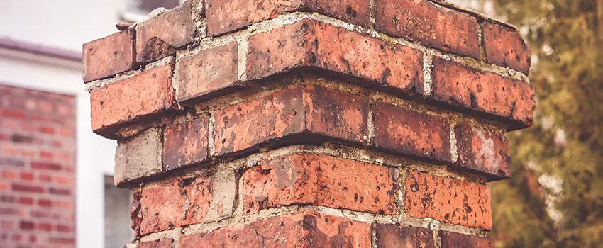 Cracked Chimney Bricks Repair Cost in Rolla, Missouri