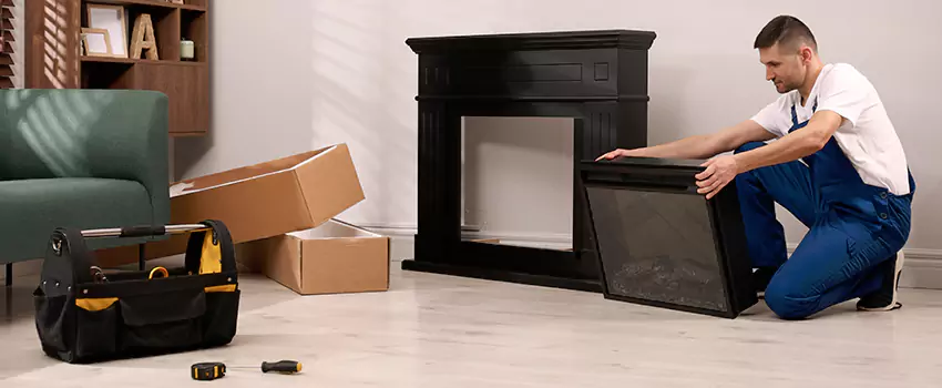 Old Rusted Metal Fireplace Repair And Replacement in Rolla, MO
