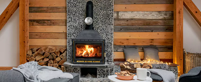 Thelin Hearth Products Direct Vent Gas Stove Fireplace Inspection in Rolla, Missouri