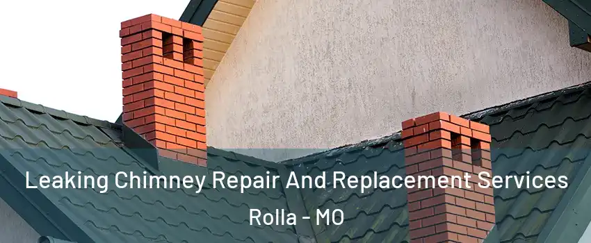  Leaking Chimney Repair And Replacement Services Rolla - MO